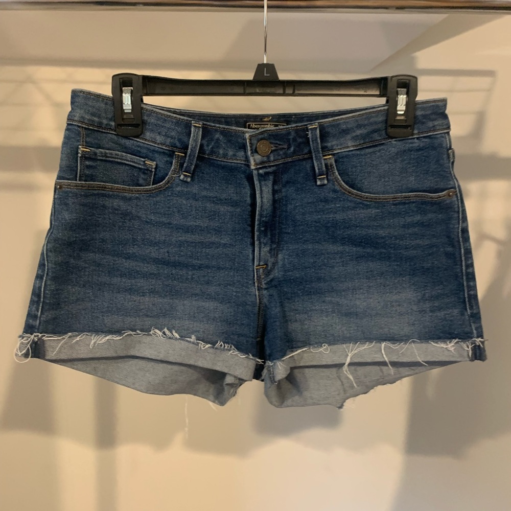 Abercrombie Low Rise Denim Shorts